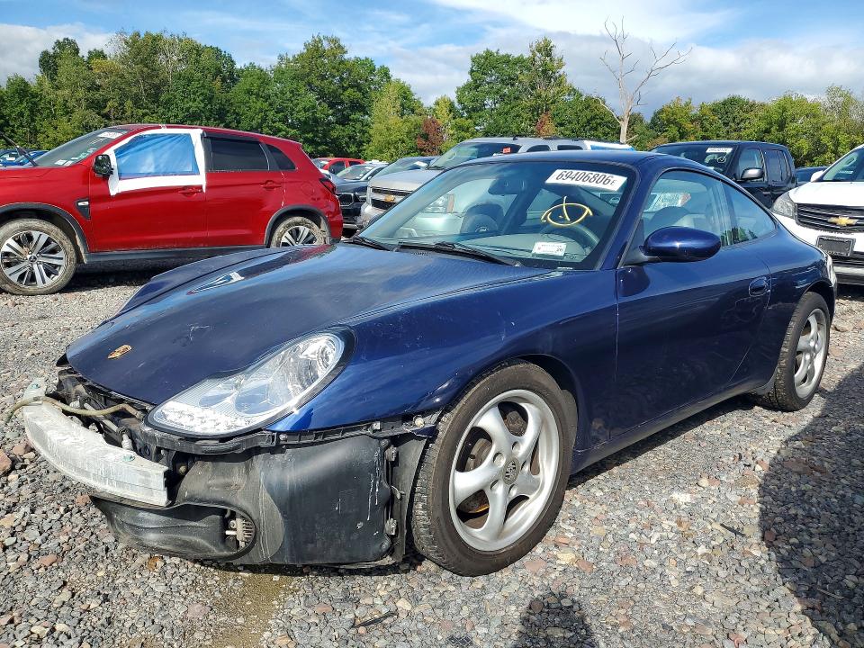 FRONT END on 2001 PORSCHE 911 — salvage auction