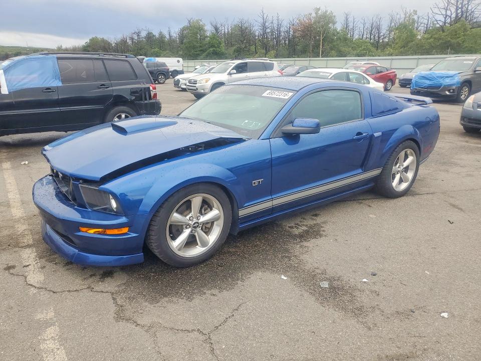 FRONT END on 2008 FORD MUSTANG — Copart lot 69572316