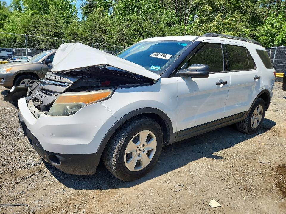 FRONT END on 2013 FORD EXPLORER — salvage auction