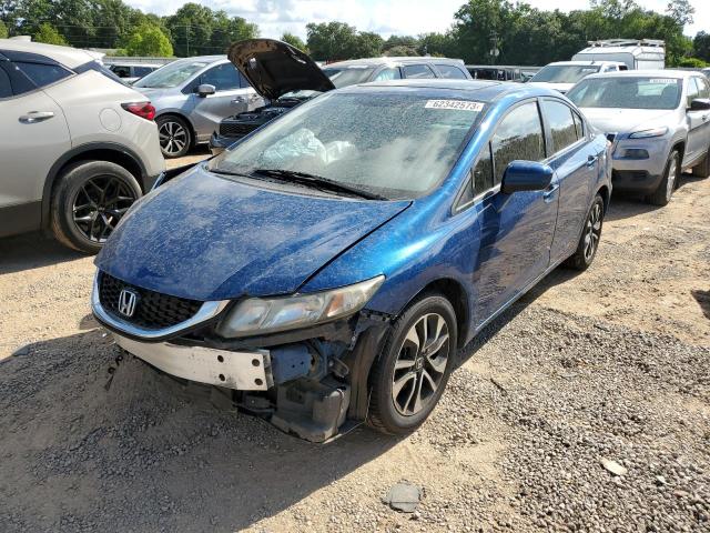 FRONT END on 2015 HONDA CIVIC — Copart lot 46264936