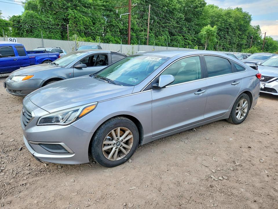 REAR END on 2016 HYUNDAI SONATA — Copart lot 77248165