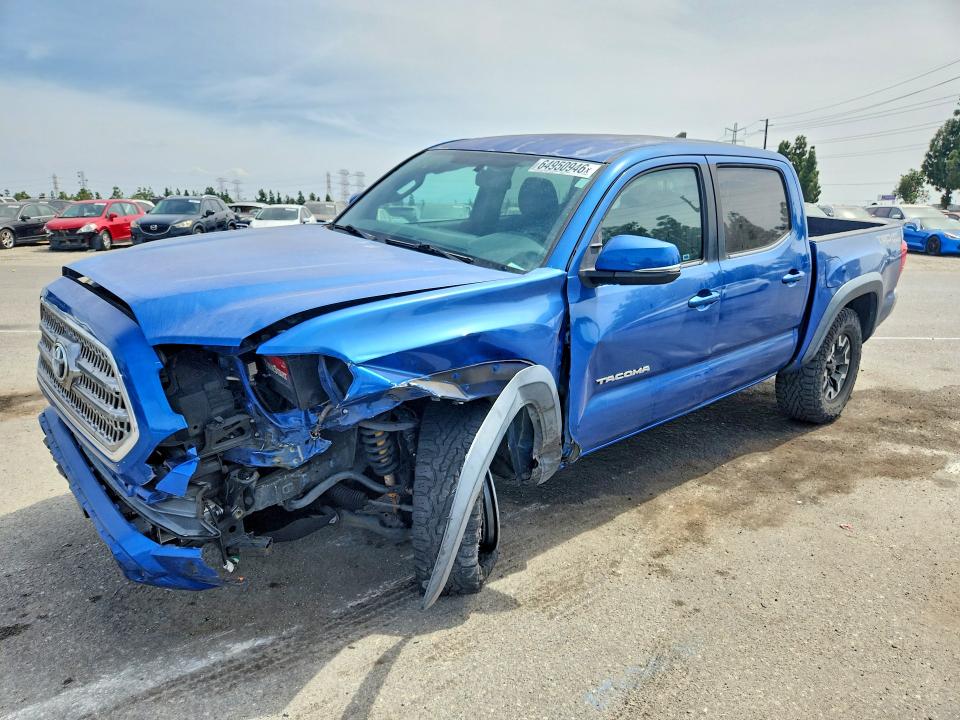 FRONT END on 2016 TOYOTA TACOMA TRD — Copart lot 64950946