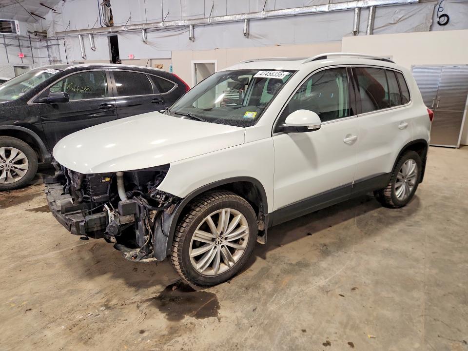 FRONT END on 2016 VOLKSWAGEN TIGUAN — Copart lot 47458356