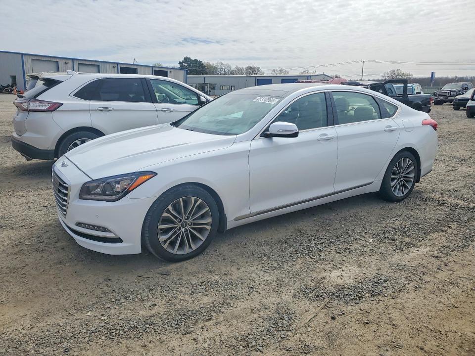 SIDE on 2017 GENESIS G80 — Copart lot 46379606