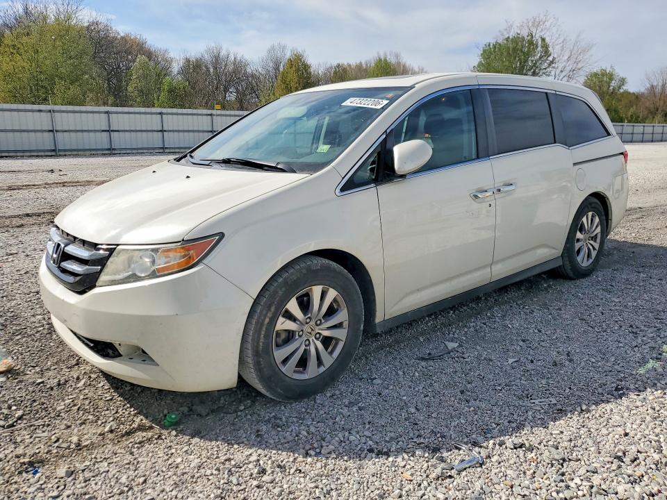 REAR END on 2017 HONDA ODYSSEY — Copart lot 47322206