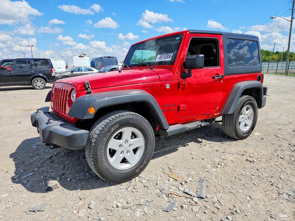 SIDE on 2017 JEEP WRANGLER — Copart lot 49753956