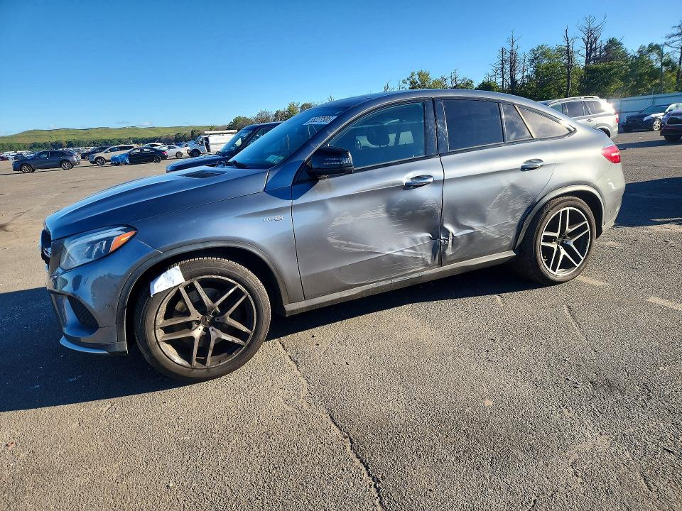 SIDE on 2017 MERCEDES-BENZ GLE-CLASS — salvage auction