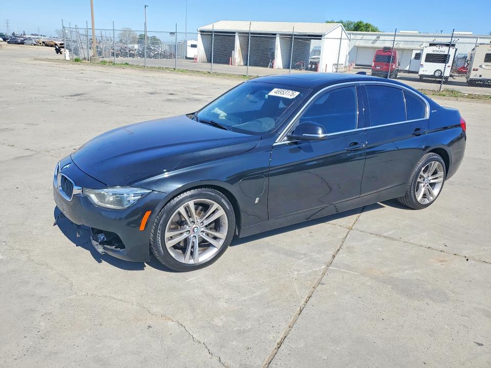 FRONT END on 2018 BMW 3 SERIES — Copart lot 46953176