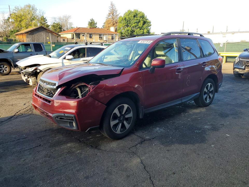 FRONT END on 2018 SUBARU FORESTER — salvage auction