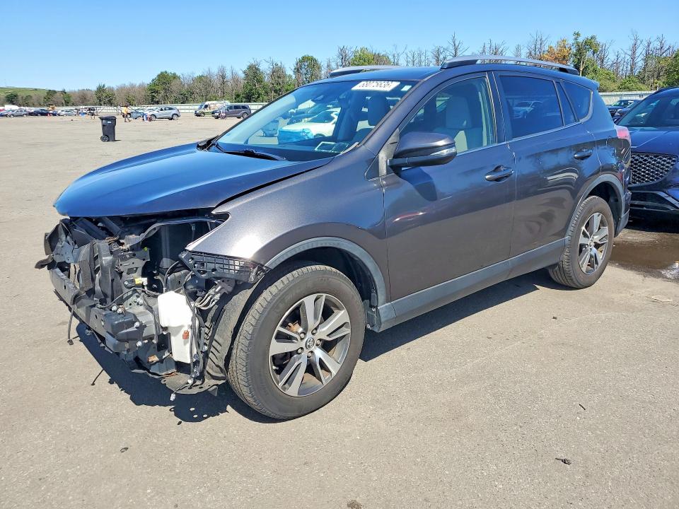 FRONT END on 2018 TOYOTA RAV4 — salvage auction