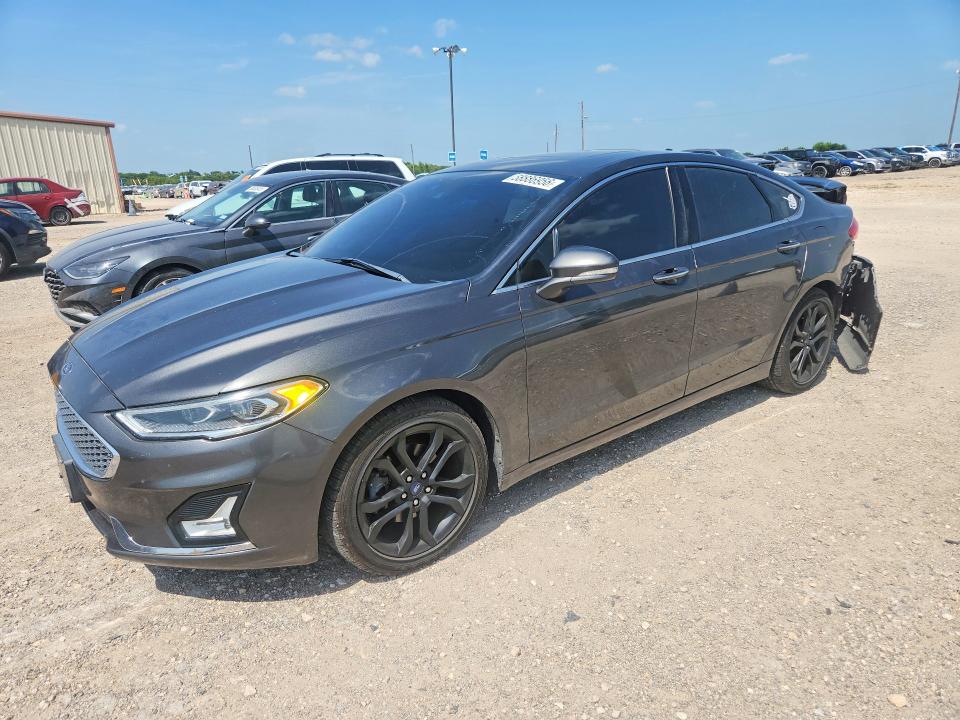 REAR END on 2019 FORD FUSION — Copart lot 58886956