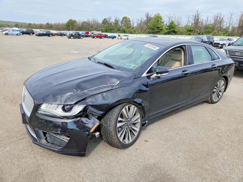 FRONT END on 2019 LINCOLN MKZ — Copart lot 69035896