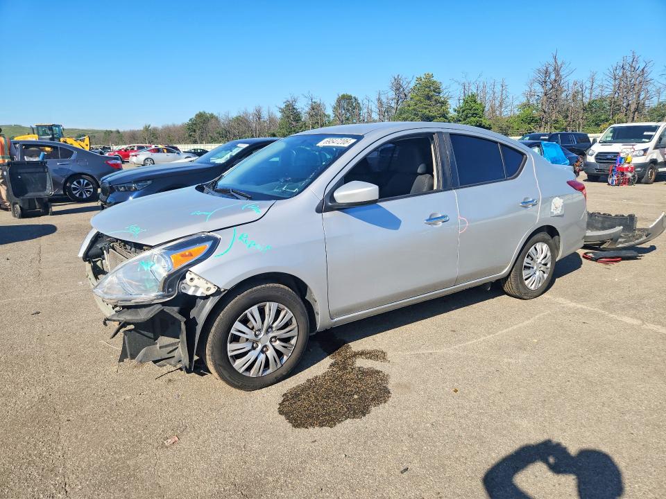 FRONT END on 2019 NISSAN VERSA — Copart lot 69547206