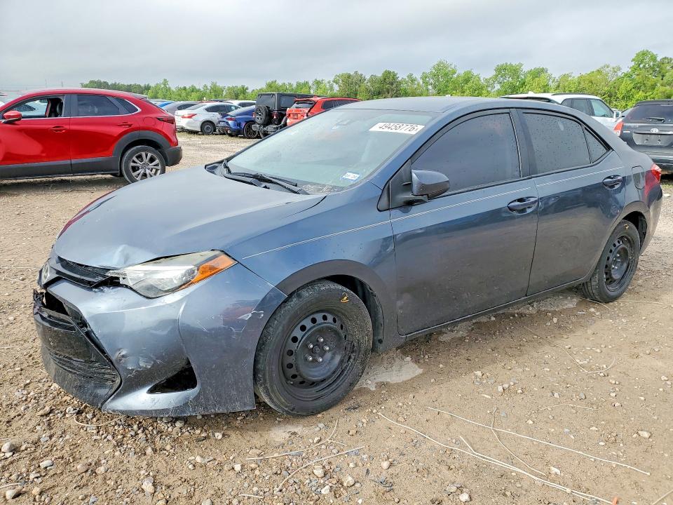 FRONT END on 2019 TOYOTA COROLLA — Copart lot 49458776