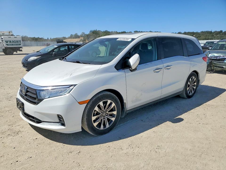 FRONT END on 2021 HONDA ODYSSEY — Copart lot 64336386