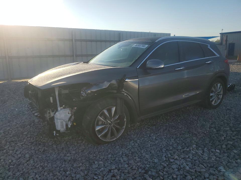 FRONT END on 2021 INFINITI QX50 — Copart lot 46383766