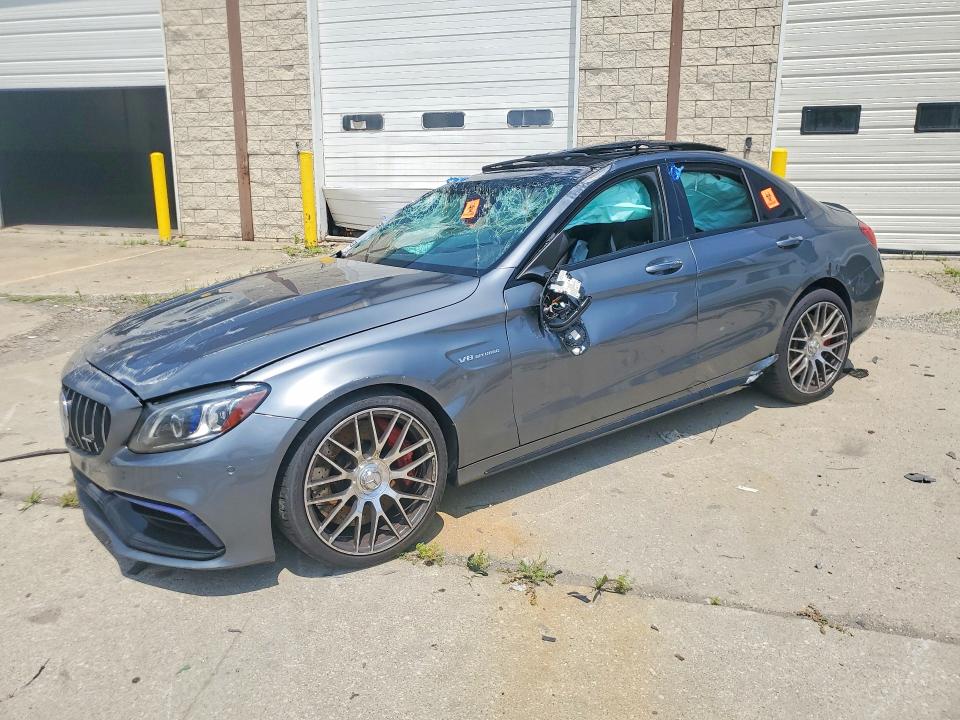 ROLLOVER on 2021 MERCEDES-BENZ C-CLASS