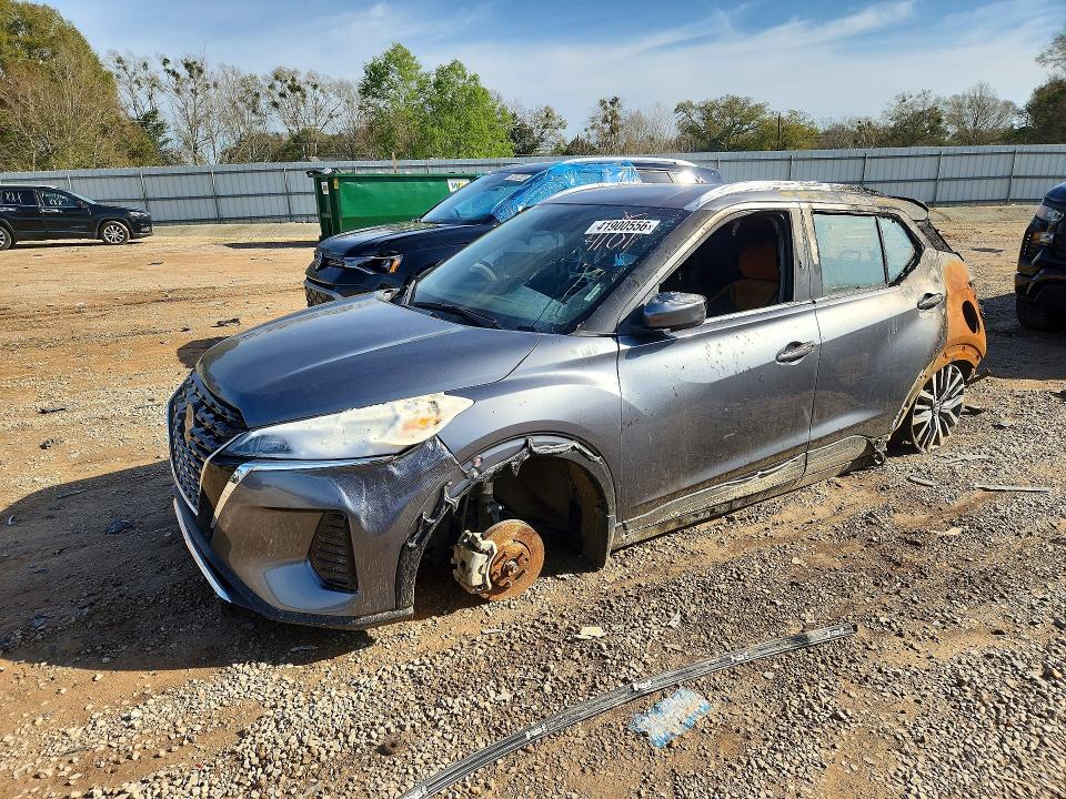 BURN on 2021 NISSAN KICKS — Copart lot 46271146