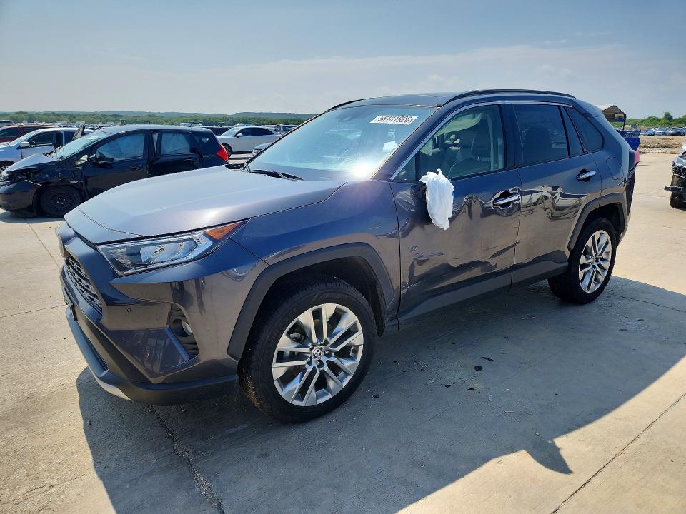 SIDE on 2021 TOYOTA RAV4 — Copart lot 58101926