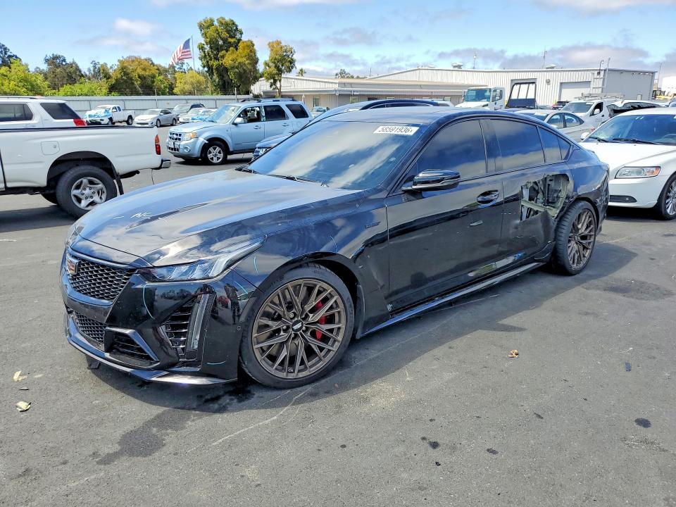ALL OVER on 2022 CADILLAC CT5-V BLAC — Copart lot 58591936