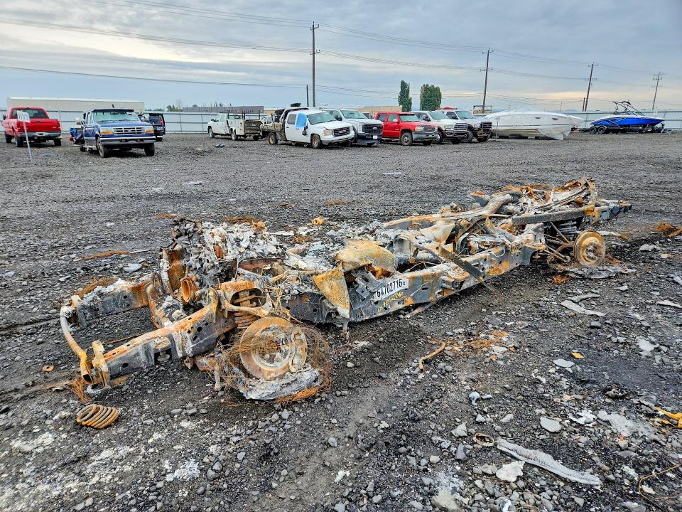 BURN on 2022 FORD EXPEDITION — salvage auction