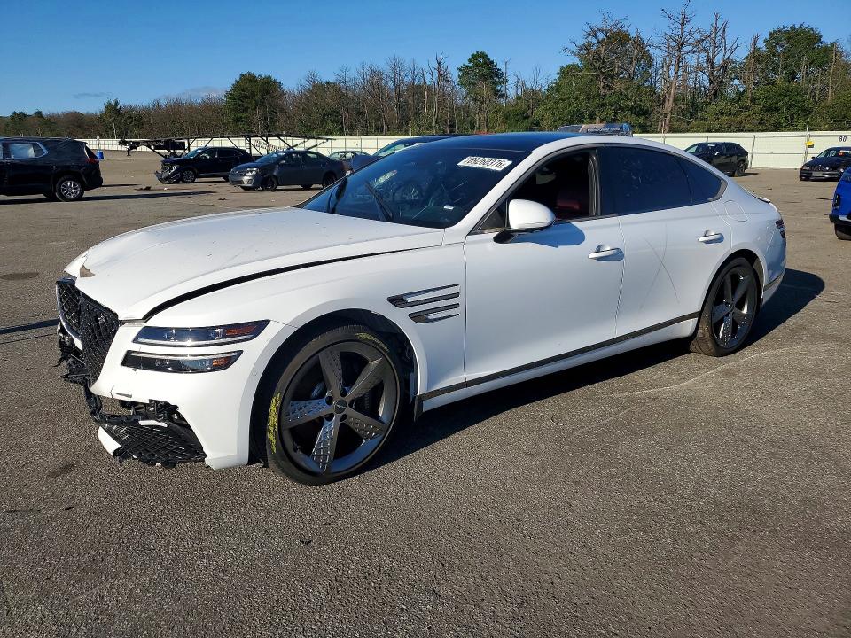 FRONT END on 2023 GENESIS G80 — Copart lot 69260376