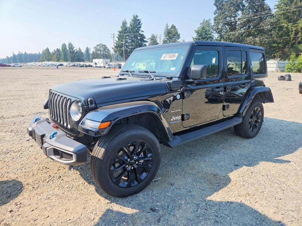 REAR END on 2023 JEEP WRANGLER — Copart lot 63716886
