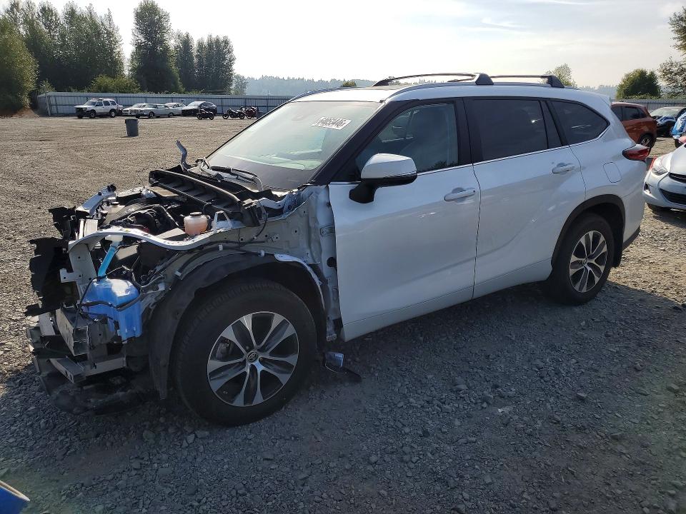 FRONT END on 2023 TOYOTA HIGHLANDER — Copart lot 64053446
