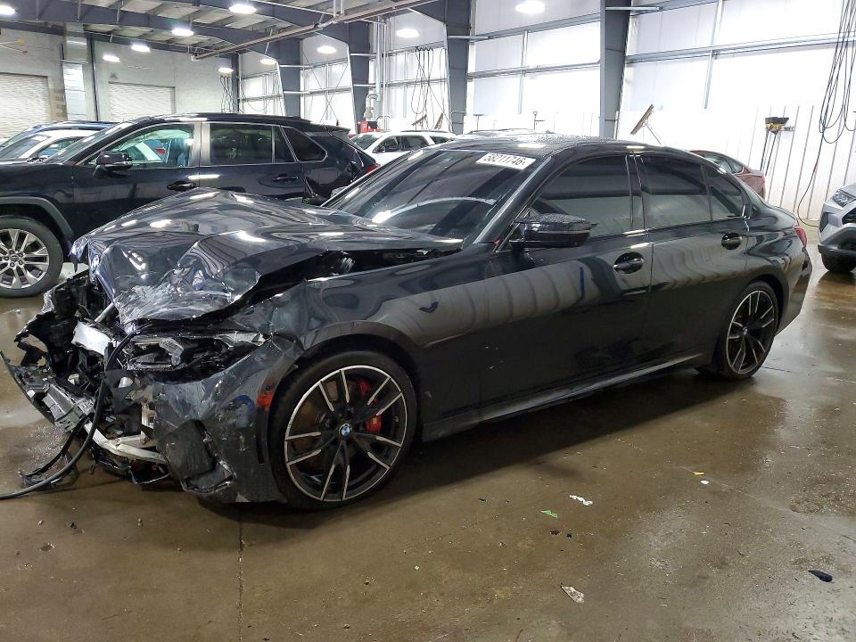 FRONT END on 2024 BMW M3 — Copart lot 58211746