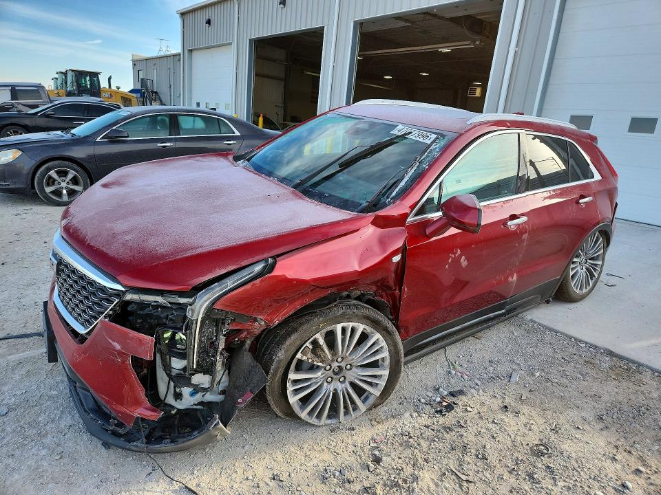 FRONT END on 2024 CADILLAC XT4 — Copart lot 47077996