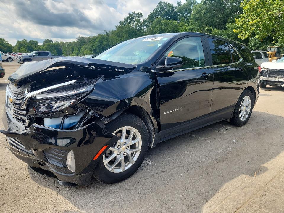FRONT END on 2024 CHEVROLET EQUINOX — salvage auction