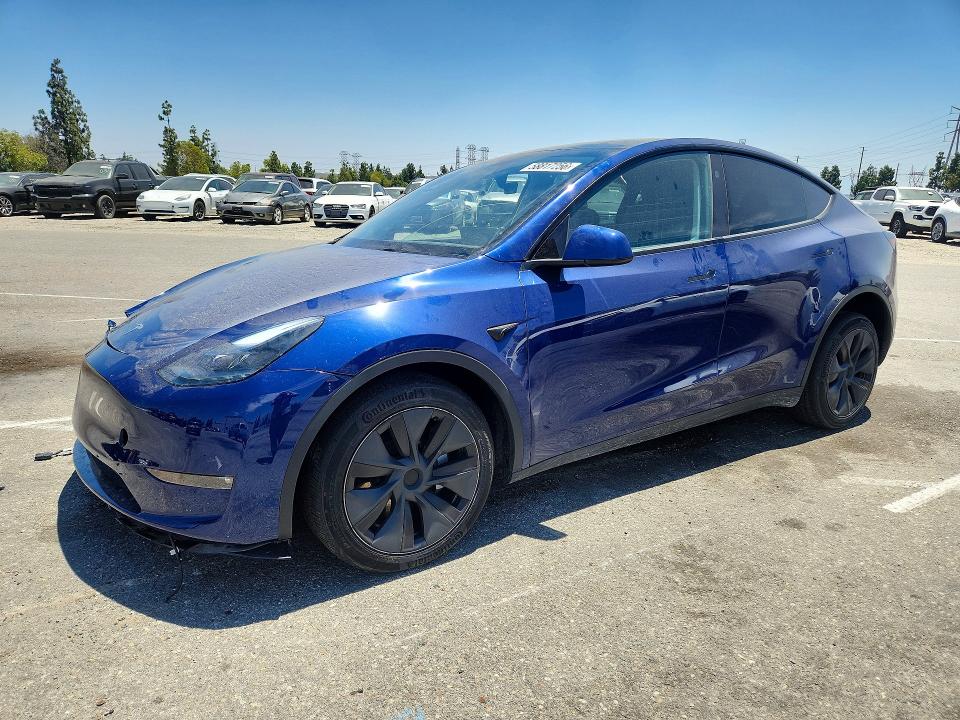 FRONT END on 2024 TESLA MODEL Y — Copart lot 58817256