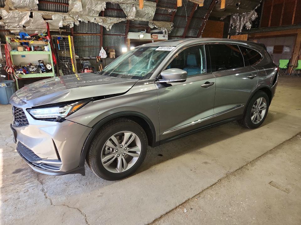 REAR END on 2025 ACURA MDX — Copart lot 68812356