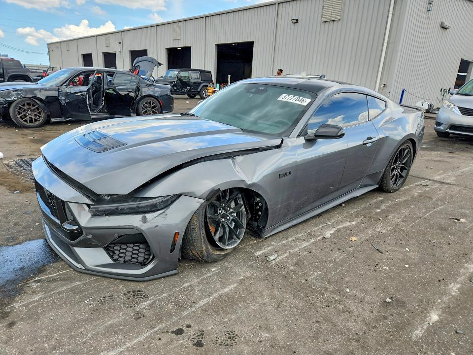 FRONT END on 2025 FORD MUSTANG — Copart lot 57727046