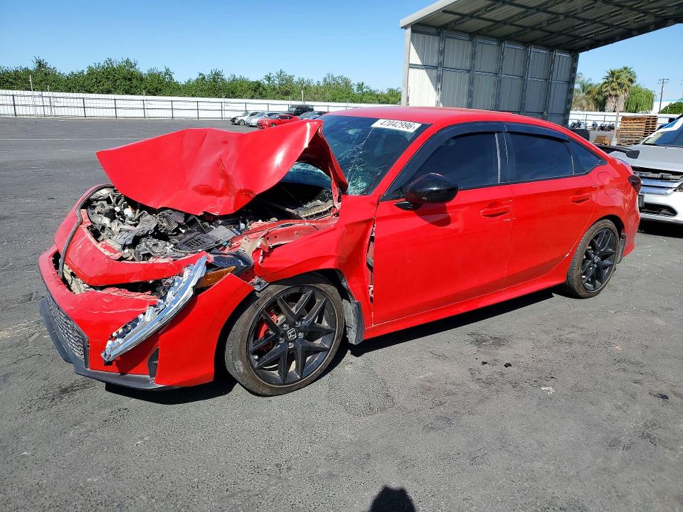 FRONT END on 2025 HONDA CIVIC — Copart lot 47042996