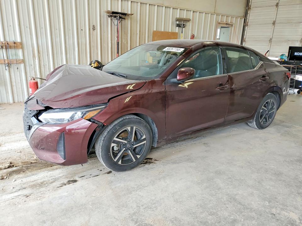 FRONT END on 2025 NISSAN SENTRA — salvage auction