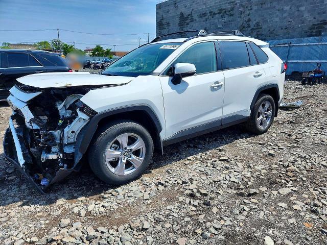 FRONT END on 2025 TOYOTA RAV4 — salvage auction