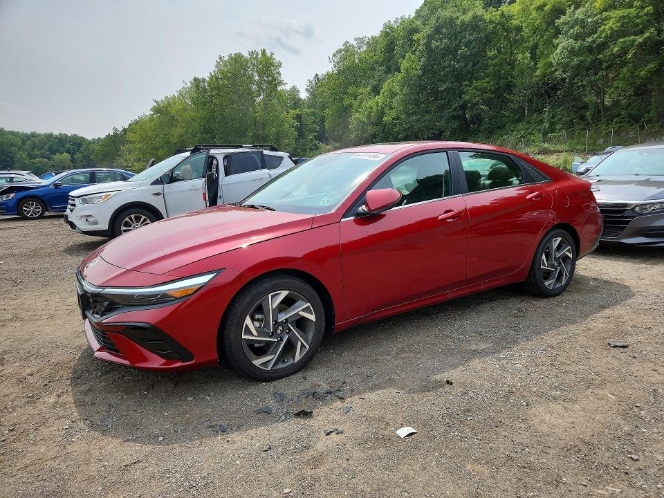 SIDE on 2026 HYUNDAI ELANTRA — Copart lot 64741496
