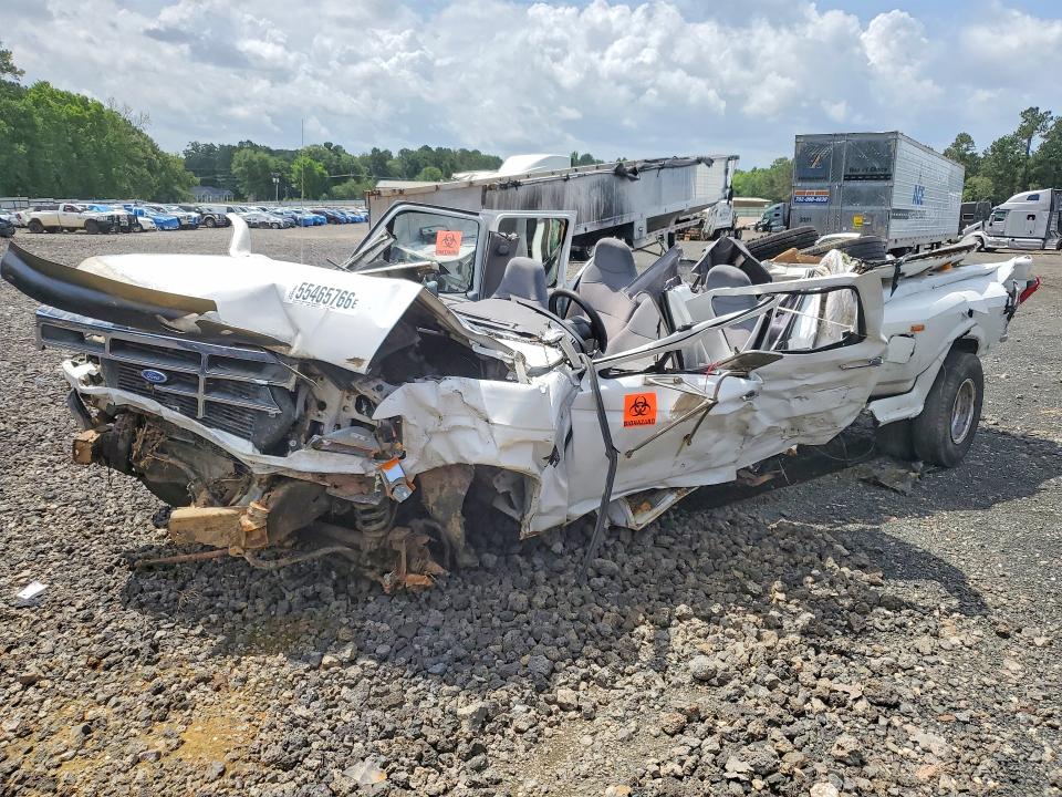 ALL OVER damage on 1997 FORD F350 — salvage auction listing
