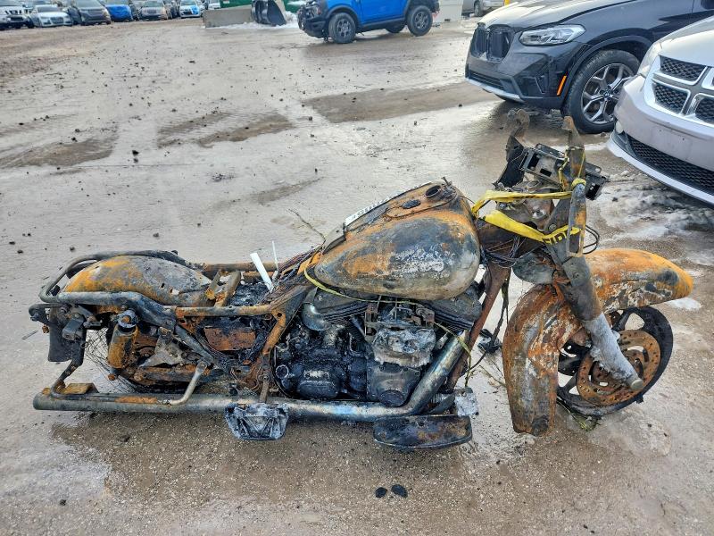 BURN damage on 2000 HARLEY-DAVIDSON FL — salvage auction listing