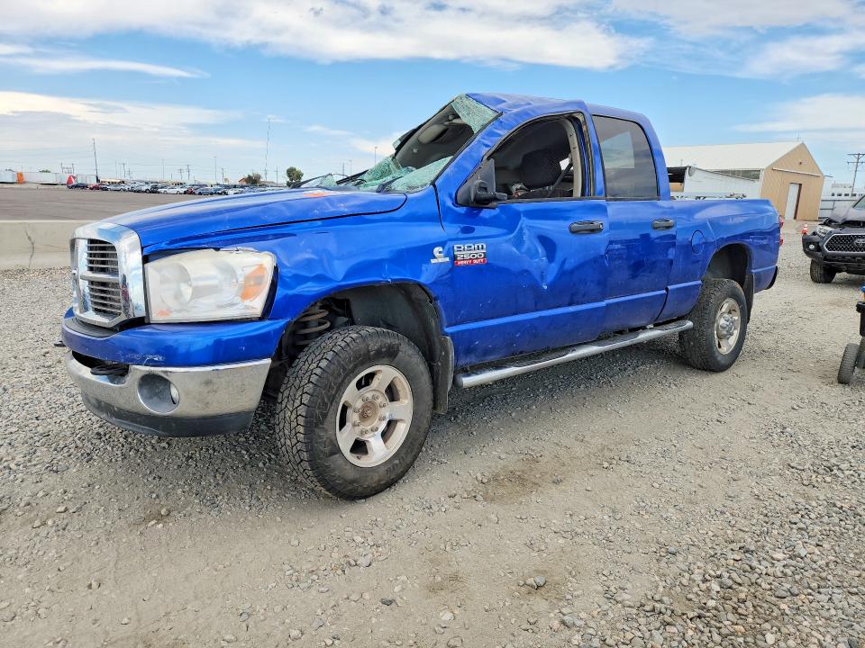 ROLLOVER damage on 2008 DODGE RAM 2500 — salvage auction listing