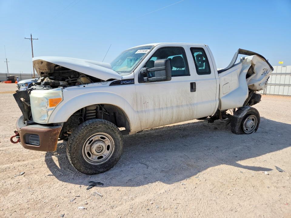 ALL OVER damage on 2011 FORD F250 — salvage auction listing