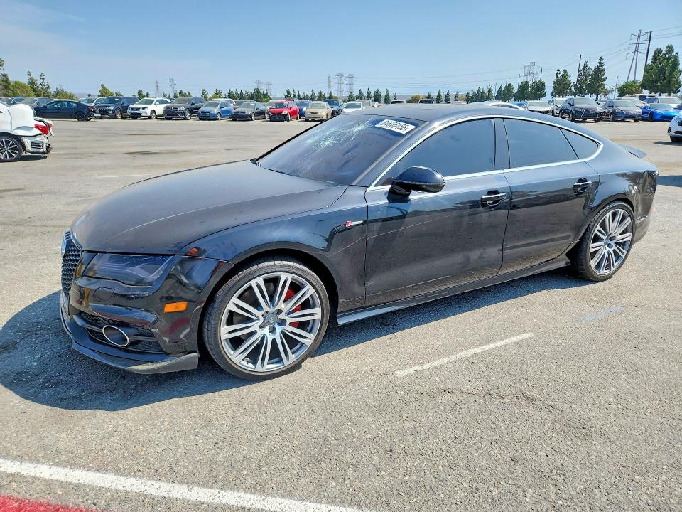 VANDALISM damage on 2012 AUDI A7 — salvage auction listing