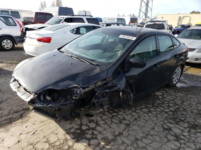 FRONT END damage on 2012 FORD FOCUS — salvage auction listing
