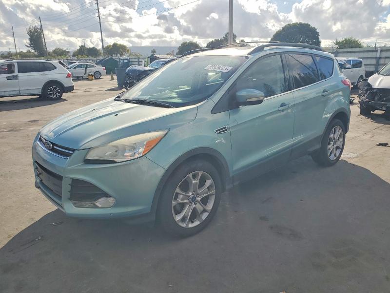 SIDE damage on 2013 FORD ESCAPE — salvage auction listing