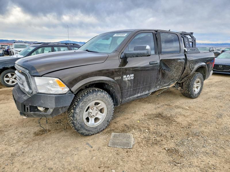 SIDE damage on 2014 RAM 1500 — salvage auction listing