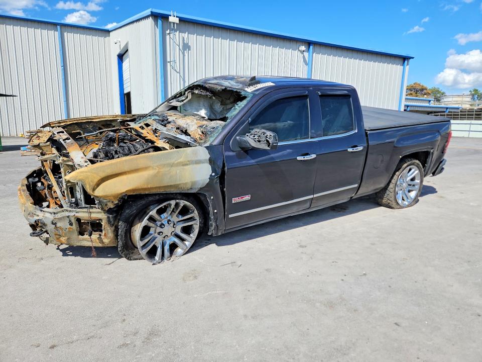 BURN damage on 2015 GMC SIERRA — salvage auction listing
