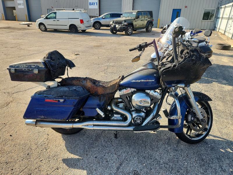 BURN damage on 2015 HARLEY-DAVIDSON FL — salvage auction listing