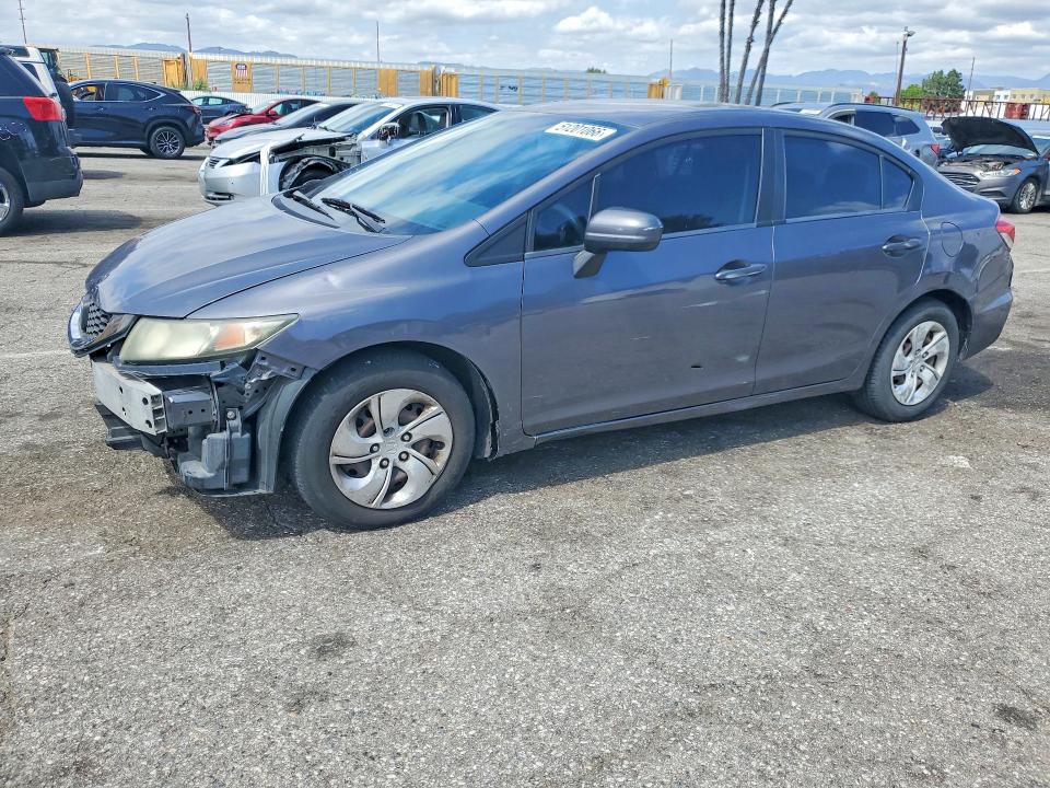 FRONT END on 2015 HONDA CIVIC — salvage auction