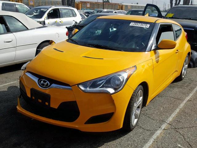 FRONT END damage on 2015 HYUNDAI VELOSTER — salvage auction listing